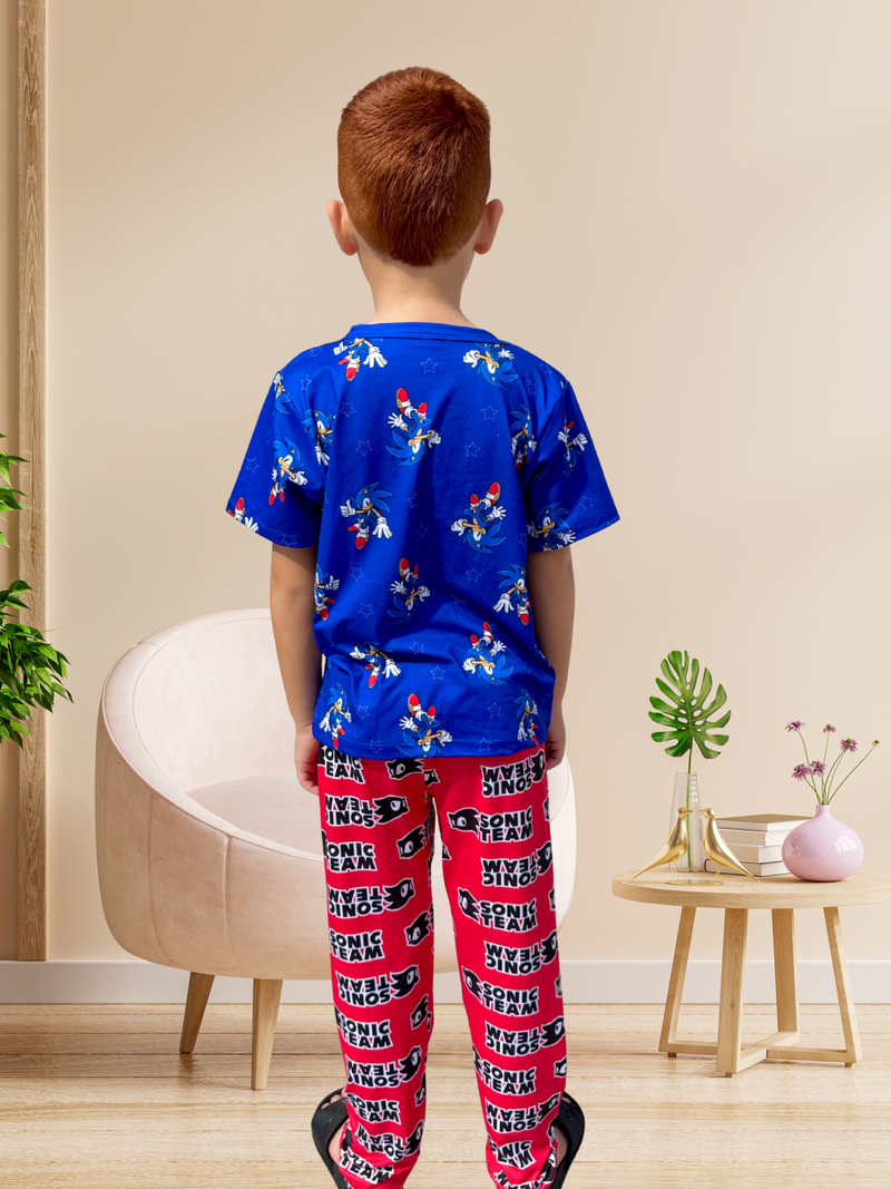 PIJAMA TRES PIEZAS NIÑO / SONIC