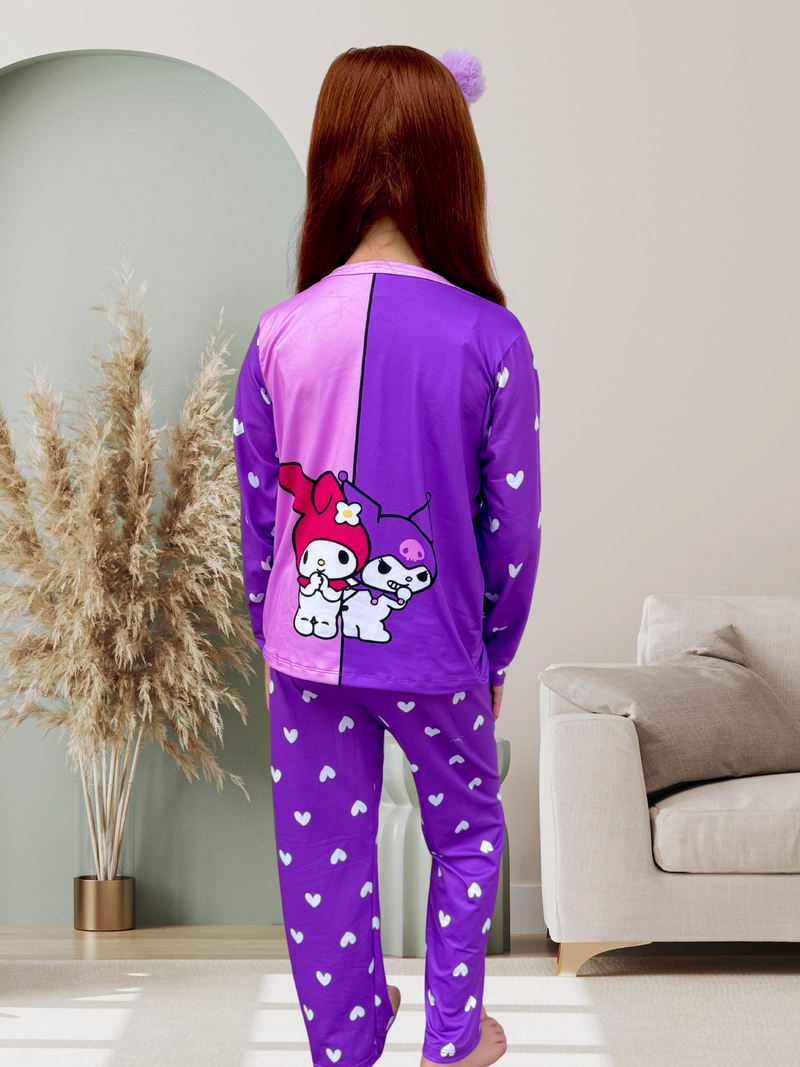 PIJAMA MANGA LARGA / PANTALON KUROMI