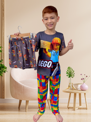 PIJAMA TRES PIEZAS NIÑO / LEGO