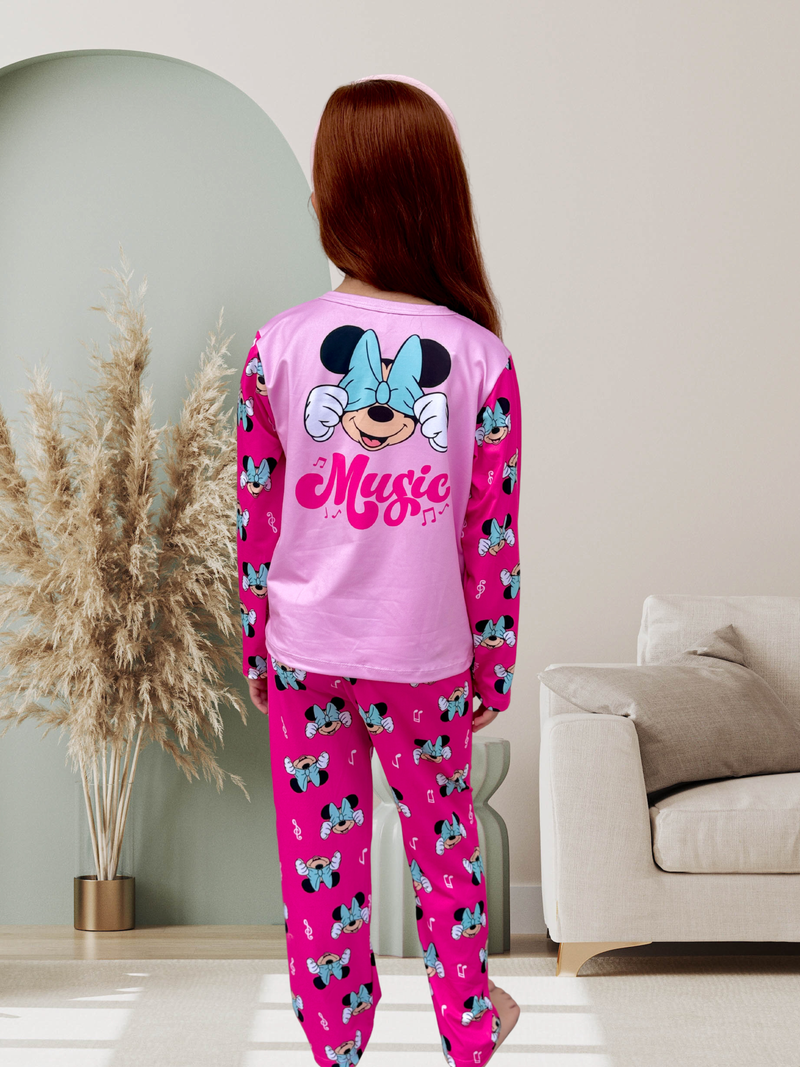 PIJAMA MANGA LARGA / PANTALON MINNIE
