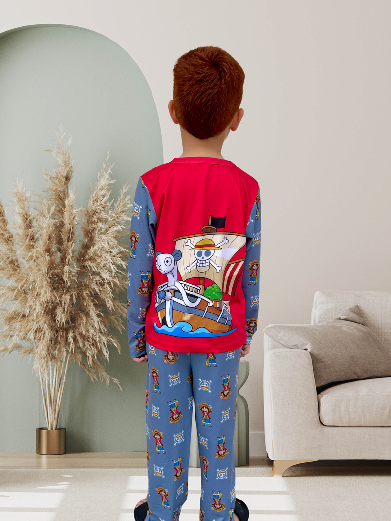 PIJAMA MANGA LARGA / PANTALON ONE PIECE