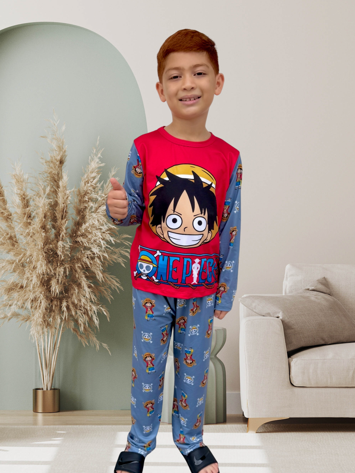 PIJAMA MANGA LARGA / PANTALON ONE PIECE