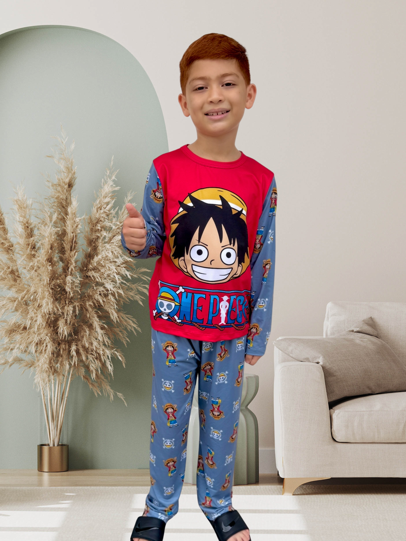 PIJAMA MANGA LARGA / PANTALON ONE PIECE