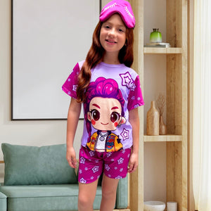 PIJAMA SHORT NIÑA / K-POP