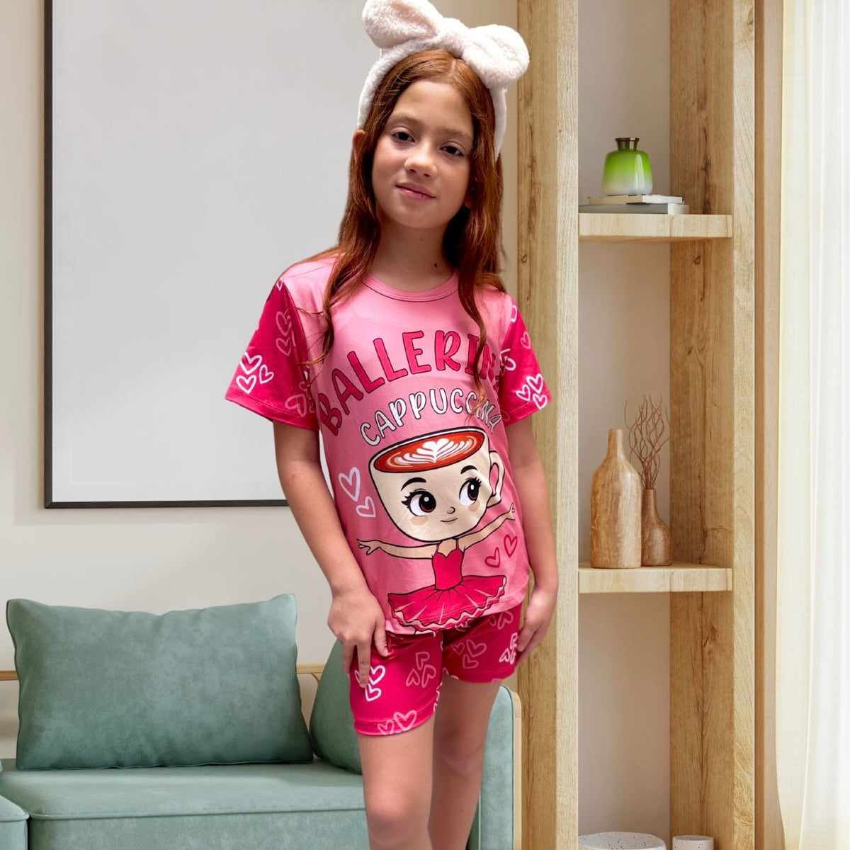 PIJAMA SHORT NIÑA / BALLERINA
