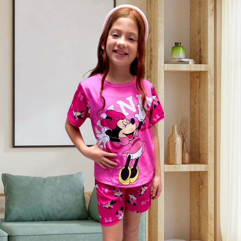 PIJAMA SHORT NIÑA / MINNIE