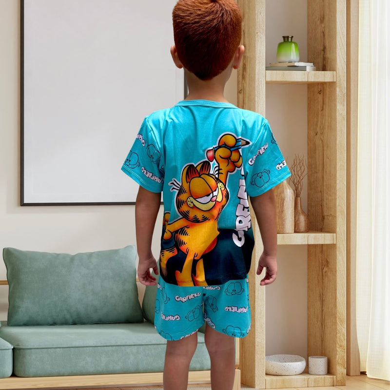 PIJAMA SHORT NIÑO / GARFIELD