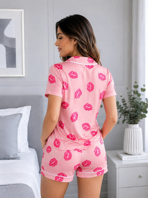 PIJAMA CAMISERA SHORT / BESITOS