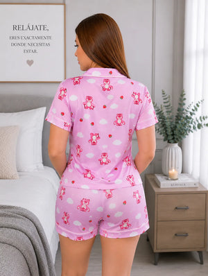 PIJAMA CAMISERA SHORT / LOTSO