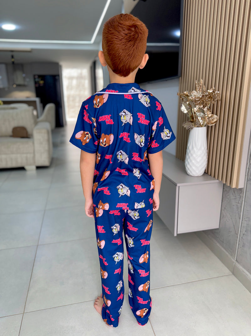 PIJAMA CAMISERA PANTALON NIÑO / TOM Y JERRY