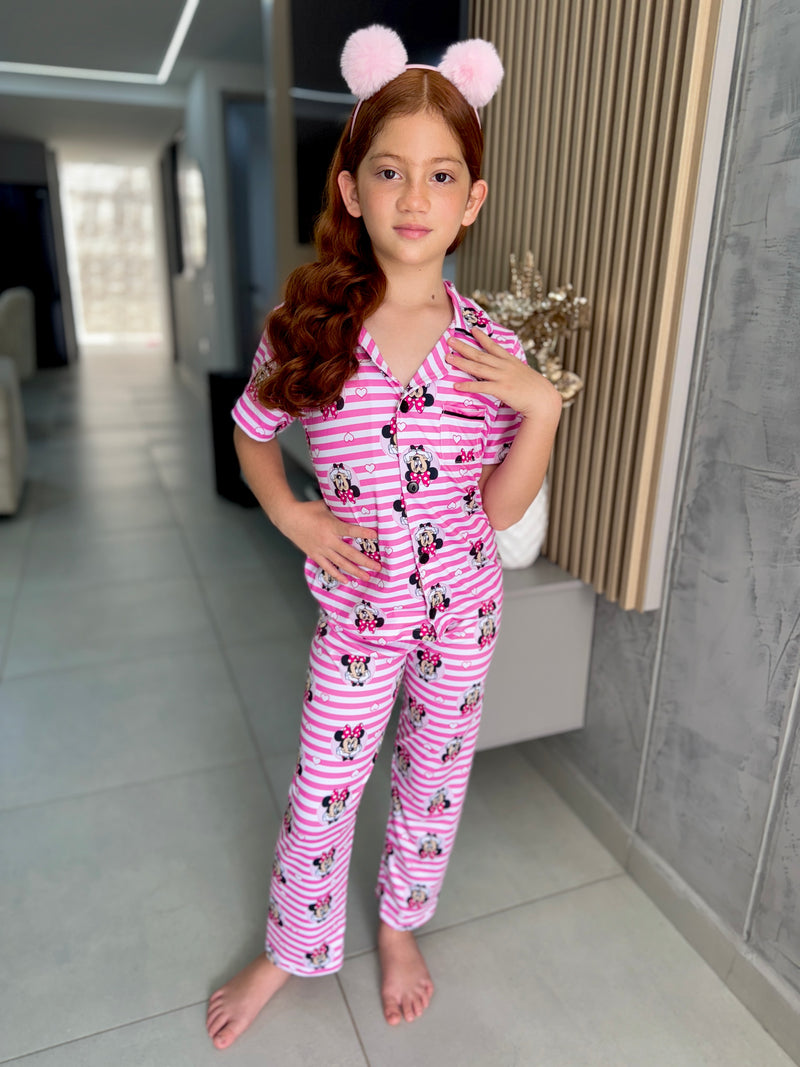 PIJAMA CAMISERA PANTALON NIÑA / MINNE