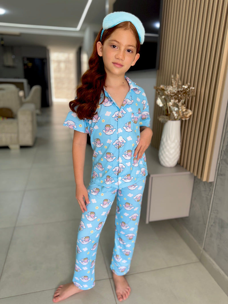 PIJAMA CAMISERA PANTALON NIÑA / CINAMOROLL