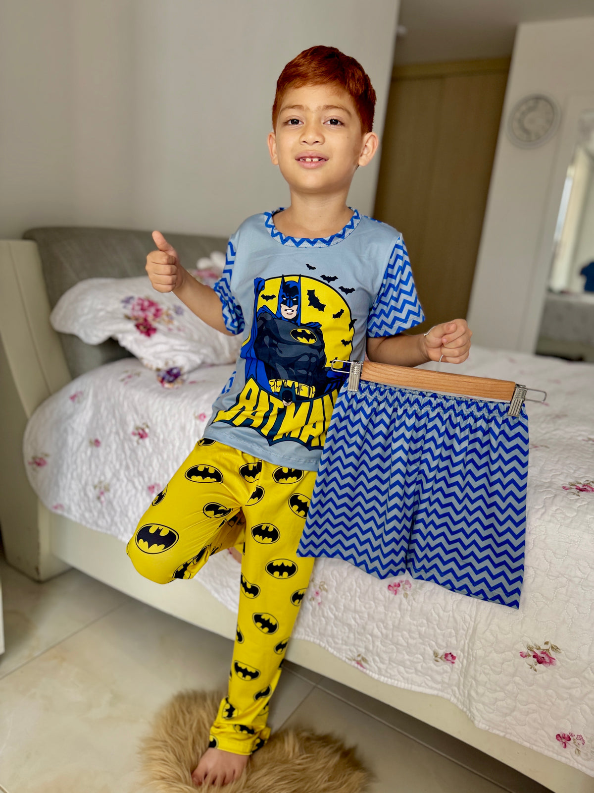 PIJAMA TRES PIEZAS NIÑO / BATMAN
